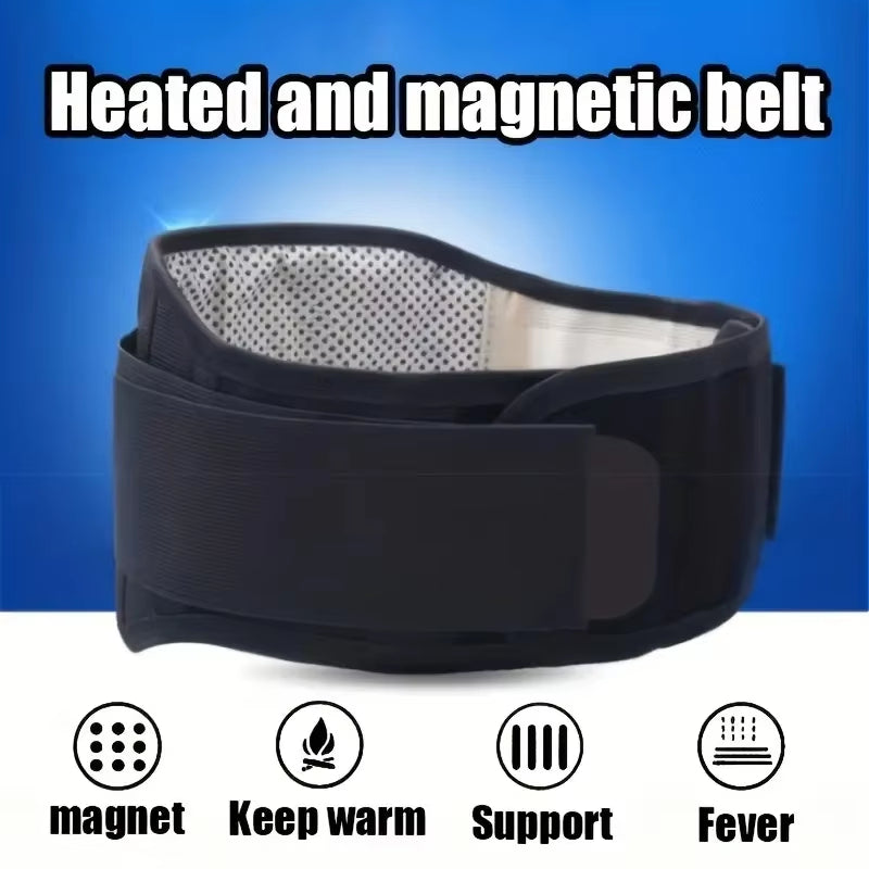 20 Magnets Adjustable Self-heating Magnetic Therapy Back And Waist Support Belt, Waist Massage Belt Sports Support Belt😍