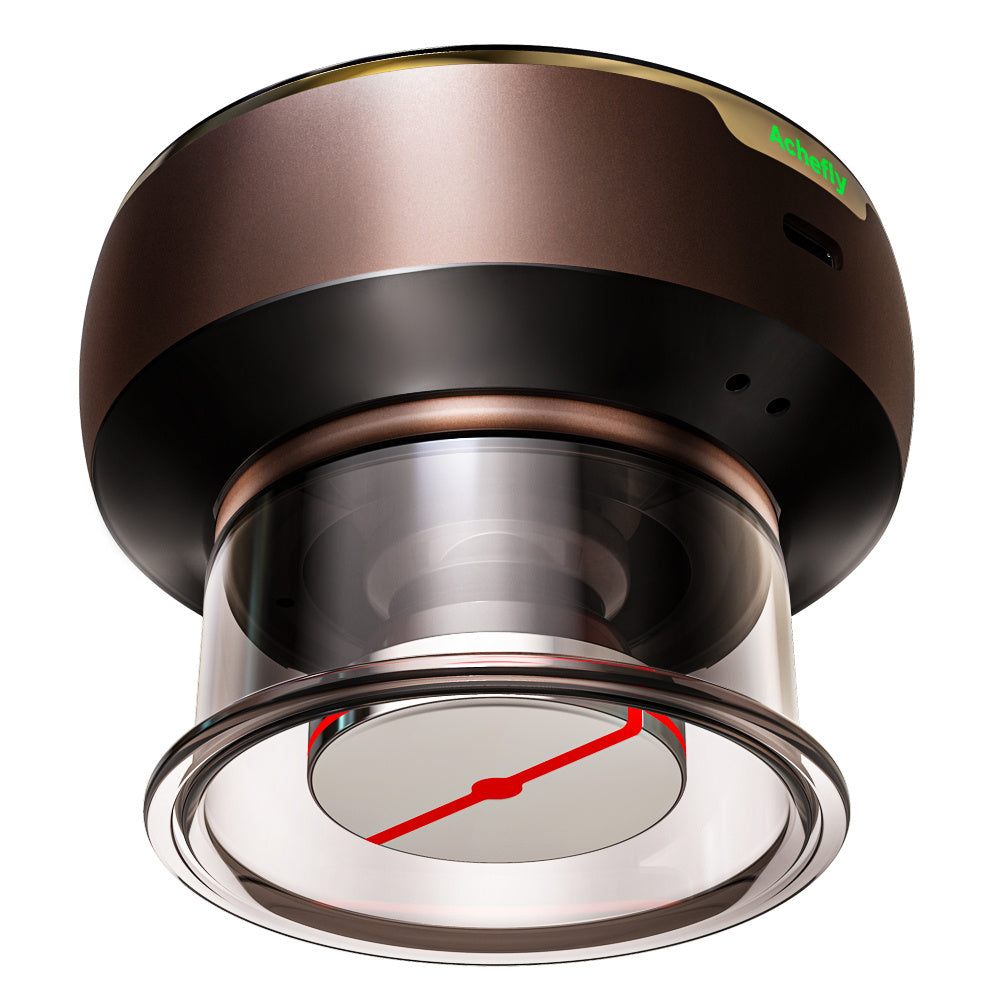 AcheFly Rechargeable Small Multifunctional Electric Gua Sha Scraping Massager Physical Therapy Equipment Facial Smart Chpping😍