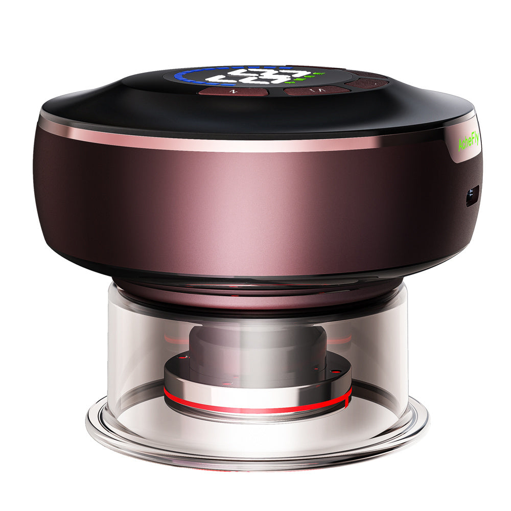 AcheFly Rechargeable Small Multifunctional Electric Gua Sha Scraping Massager Physical Therapy Equipment Facial Smart Chpping😍