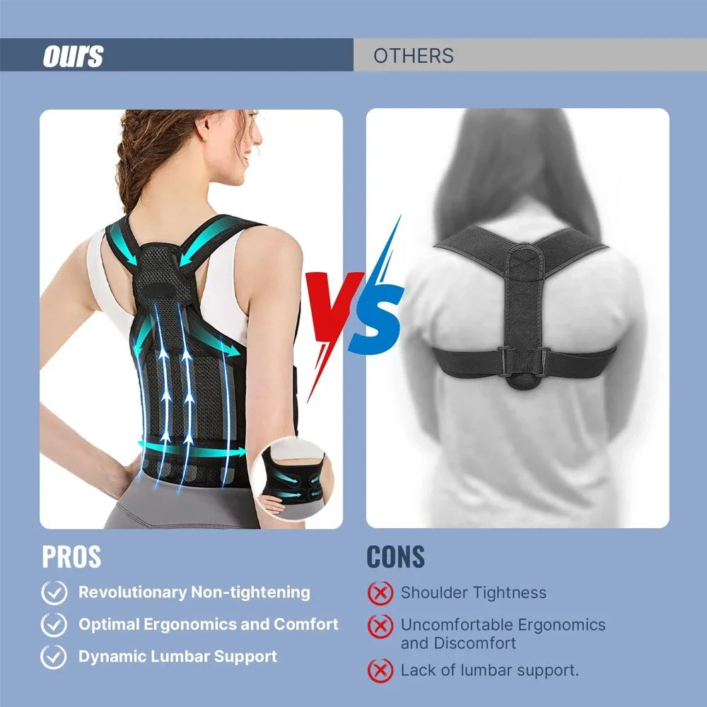 Posture Corrector Back Orthopedic Straps  😍