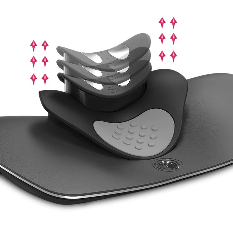 Electric Heat Therapy Massage Products Cervical Massager Traction Machine Pillow For Neck And Shoulder Massage😍