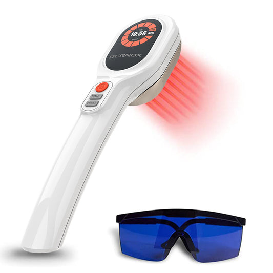 Dernox Handheld Physiotherapy Lllt-808 Red Light Treatment Body Pain Relief Medical Infrared Cold Laser Therapy Device😍