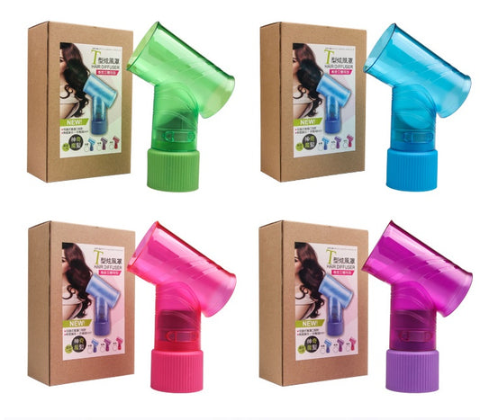 Hair dryer magic curls😍