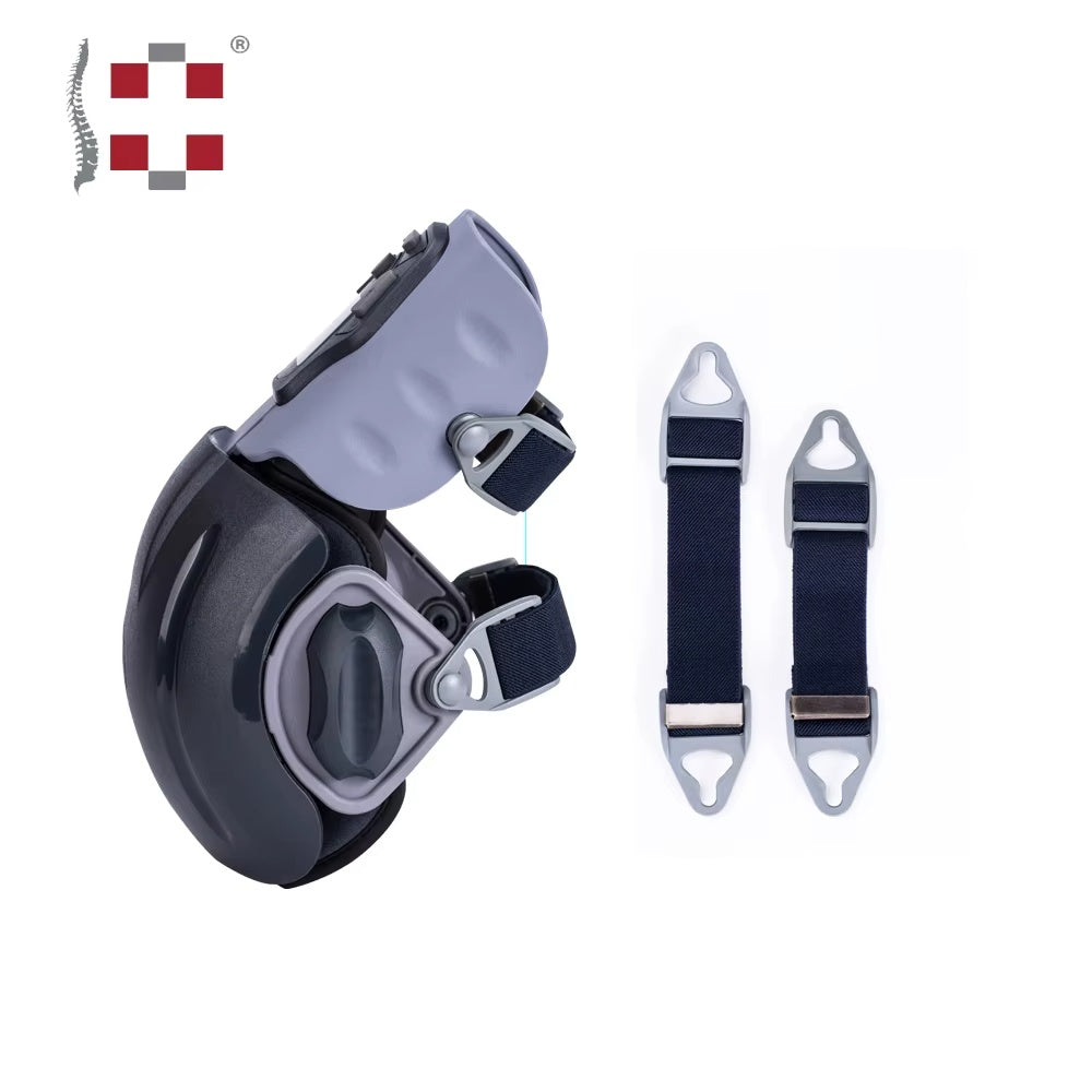 Ergonomic Design And Adjustable Heating Knee Massager Multi Frequency Vibration Joint Massager😍