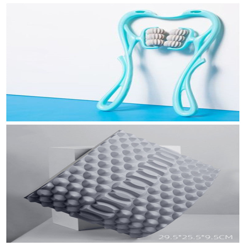 Manual Neck Massager for Cervical Pain Relief😍