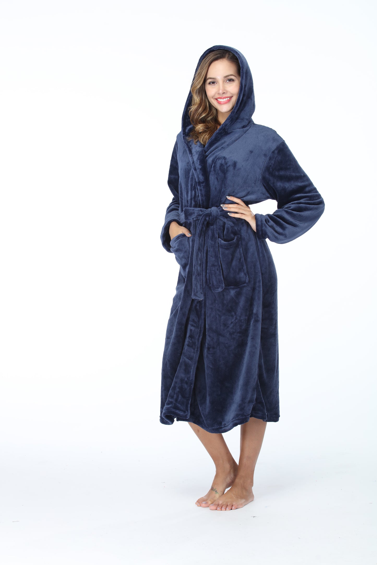 RONGTAI Women's Plush Fleece Robe😍