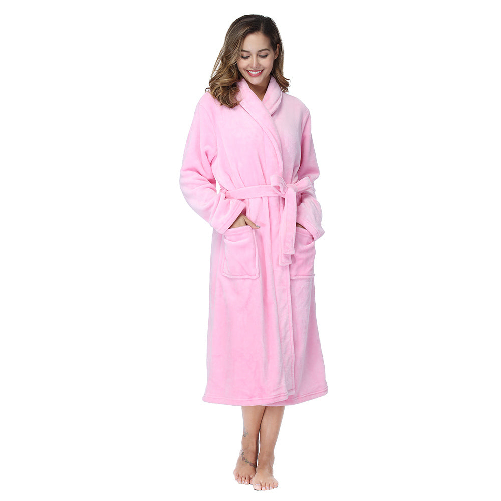 Warm Long Bathrobe & Nightgown Sleepwear😍