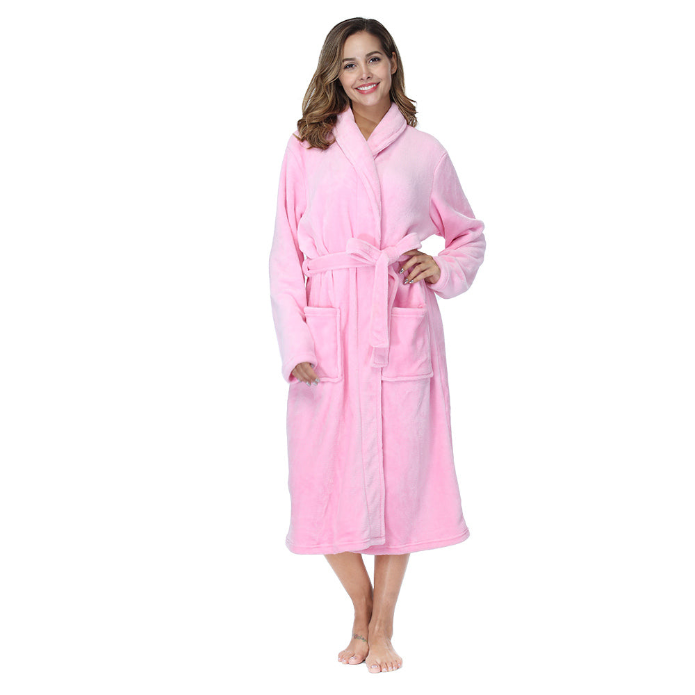 Warm Long Bathrobe & Nightgown Sleepwear😍