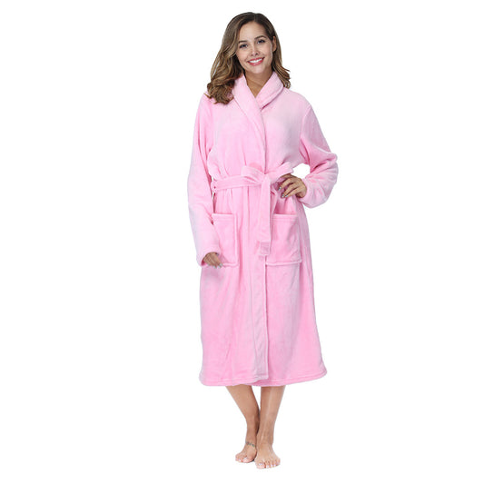 Warm Long Bathrobe & Nightgown Sleepwear😍