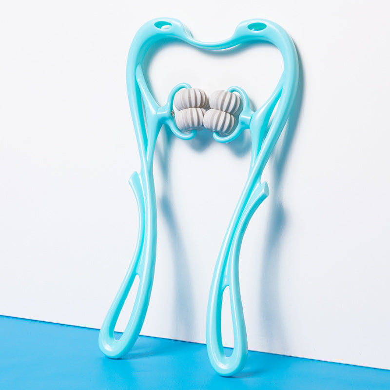 Manual Neck Massager for Cervical Pain Relief😍