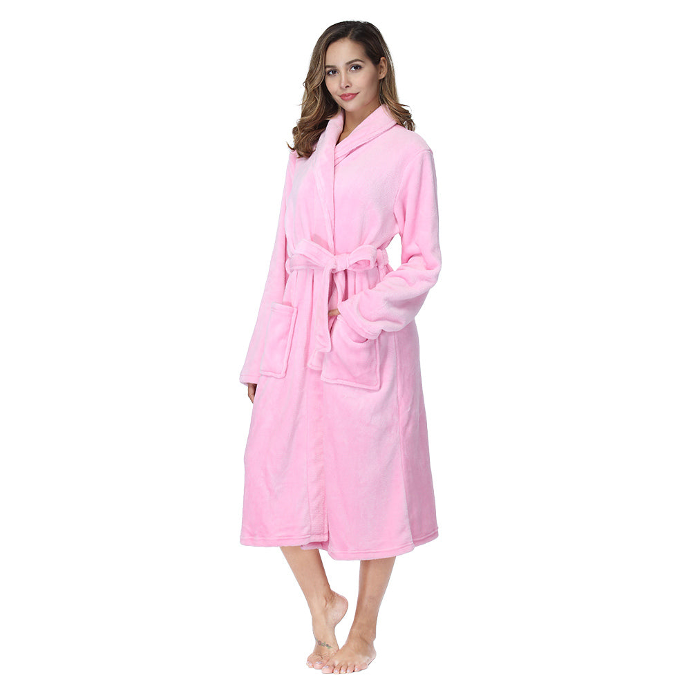 Warm Long Bathrobe & Nightgown Sleepwear😍